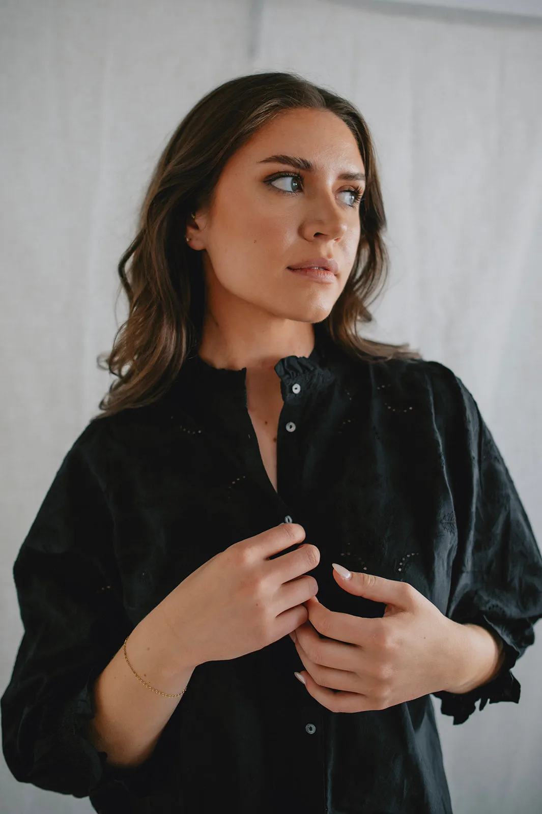 The Kilja Blouse by Part Two - Black