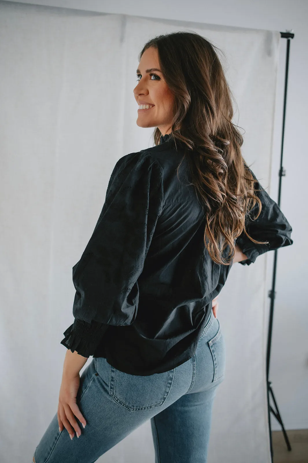 The Kilja Blouse by Part Two - Black