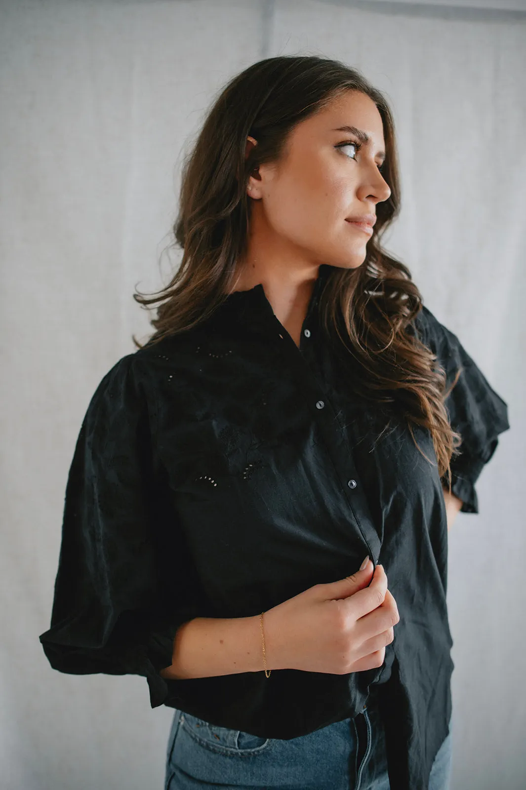 The Kilja Blouse by Part Two - Black