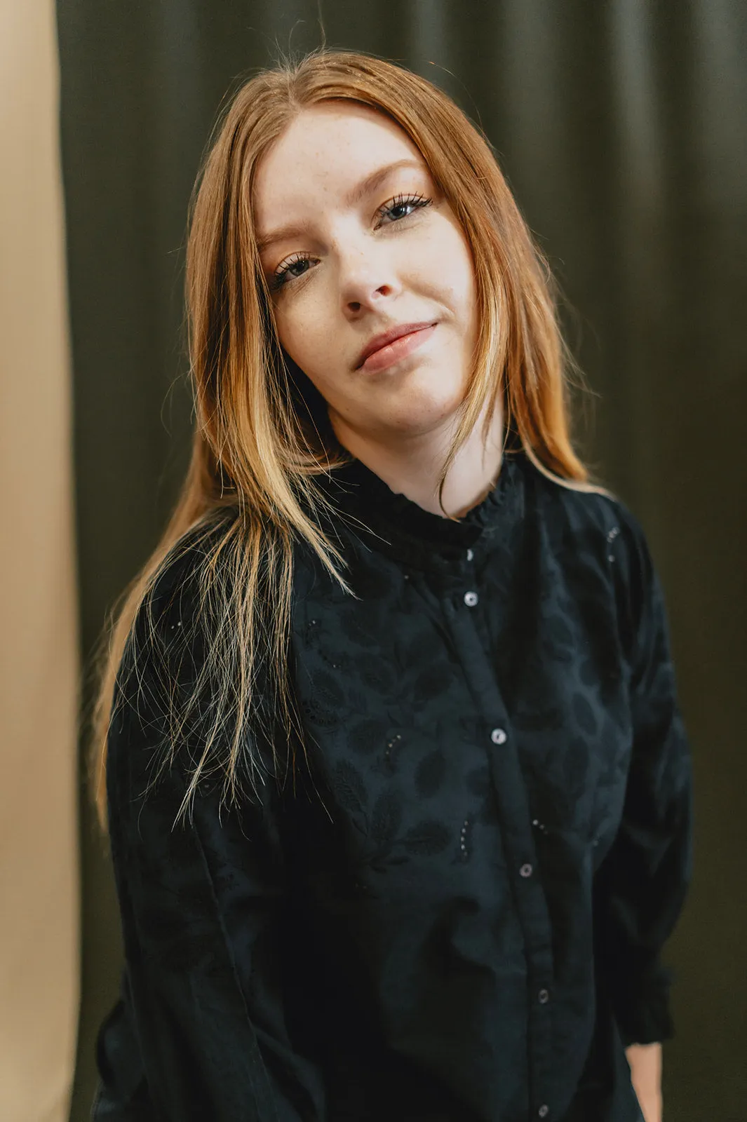 The Kilja Blouse by Part Two - Black