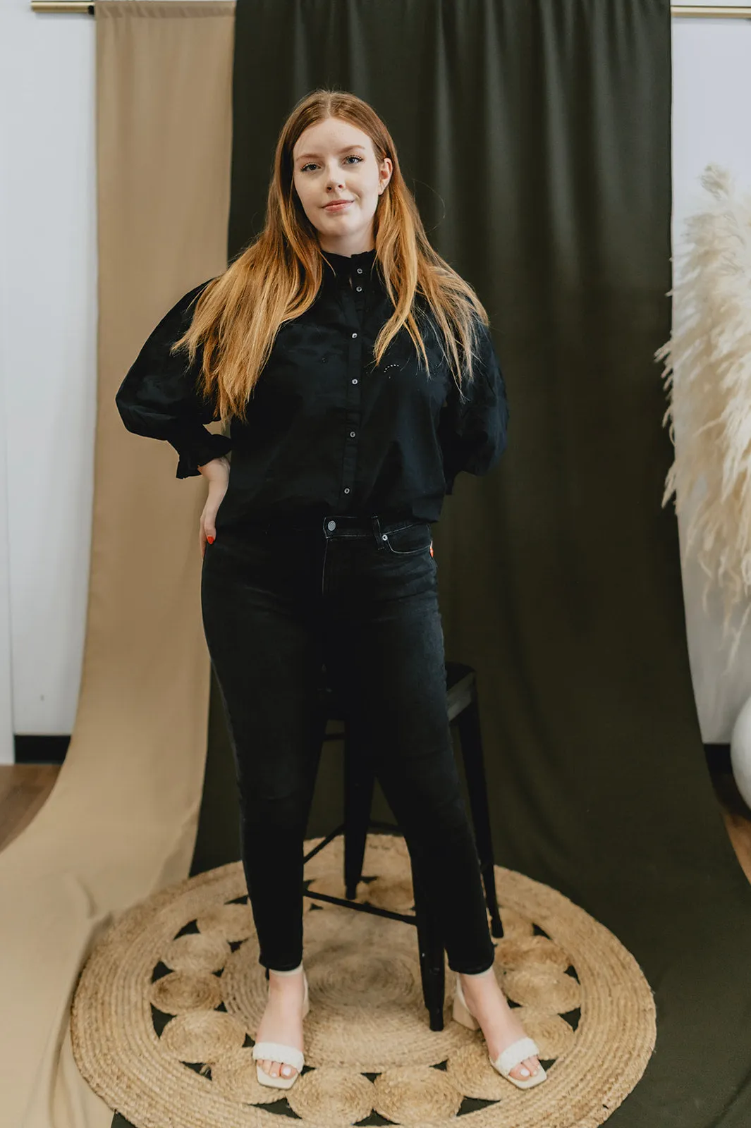 The Kilja Blouse by Part Two - Black