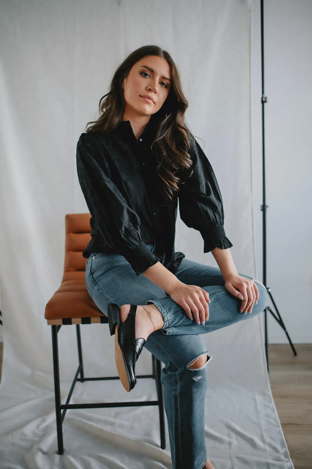 The Kilja Blouse by Part Two - Black