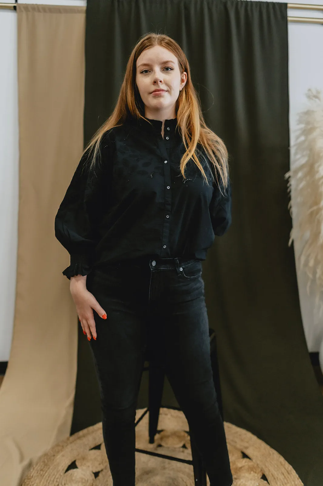 The Kilja Blouse by Part Two - Black