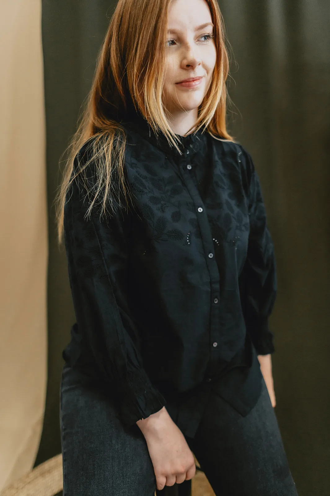 The Kilja Blouse by Part Two - Black