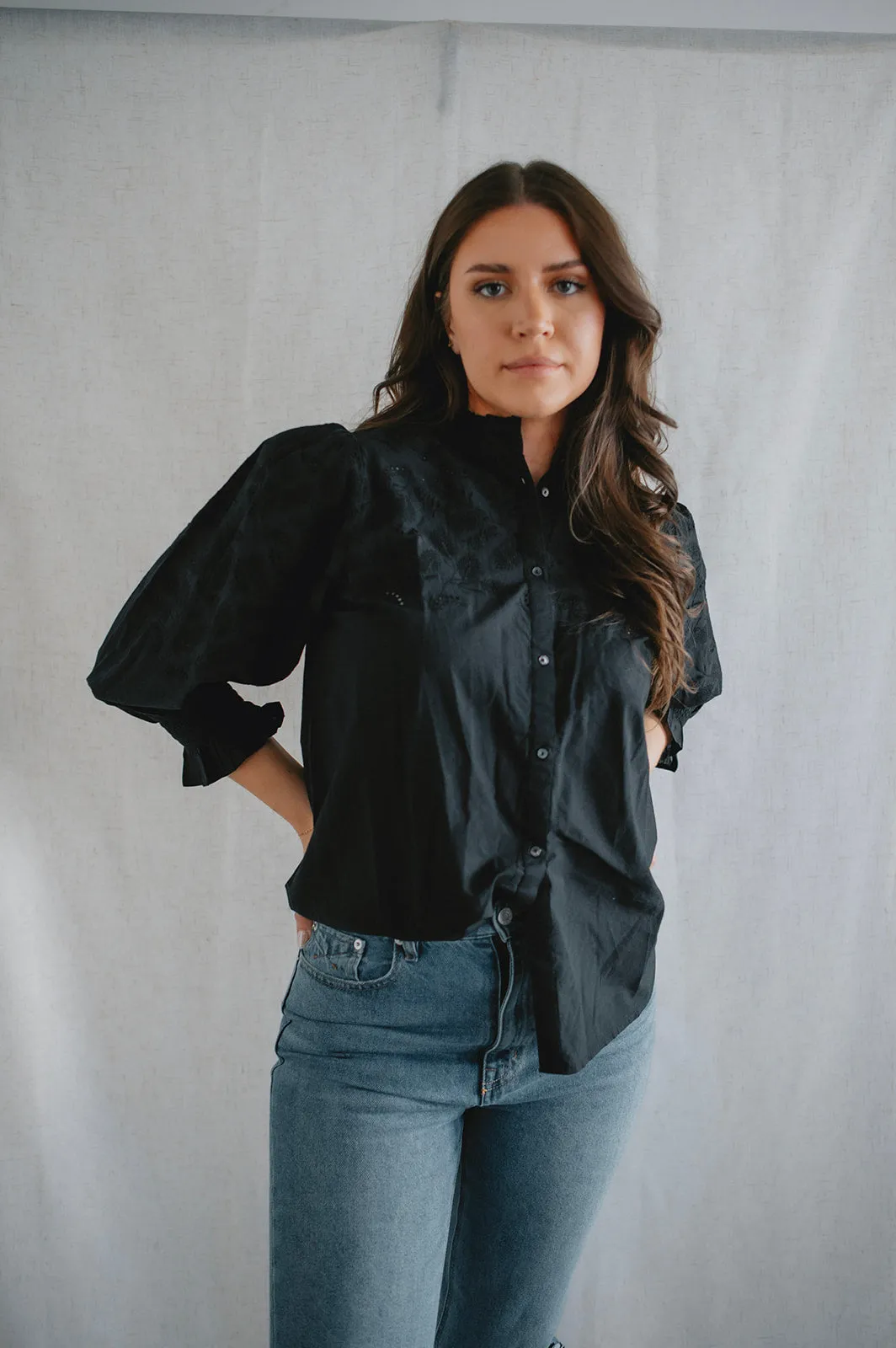 The Kilja Blouse by Part Two - Black