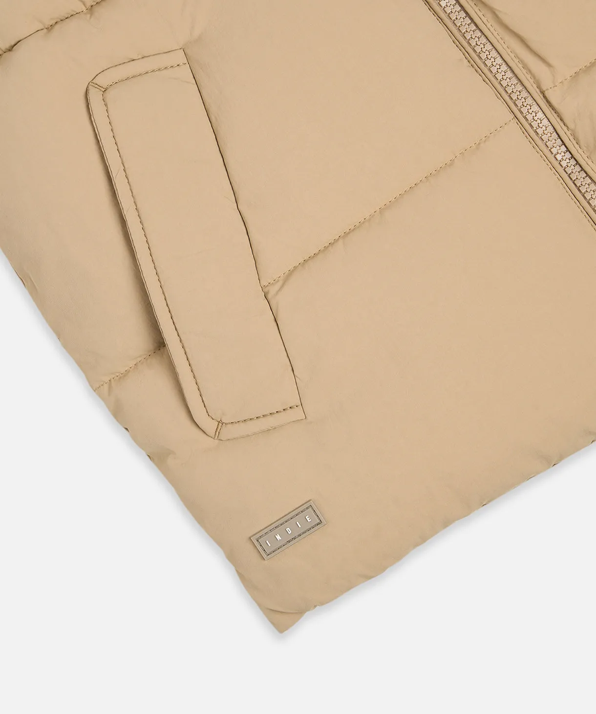The New Chester Puffer Vest - Toffee
