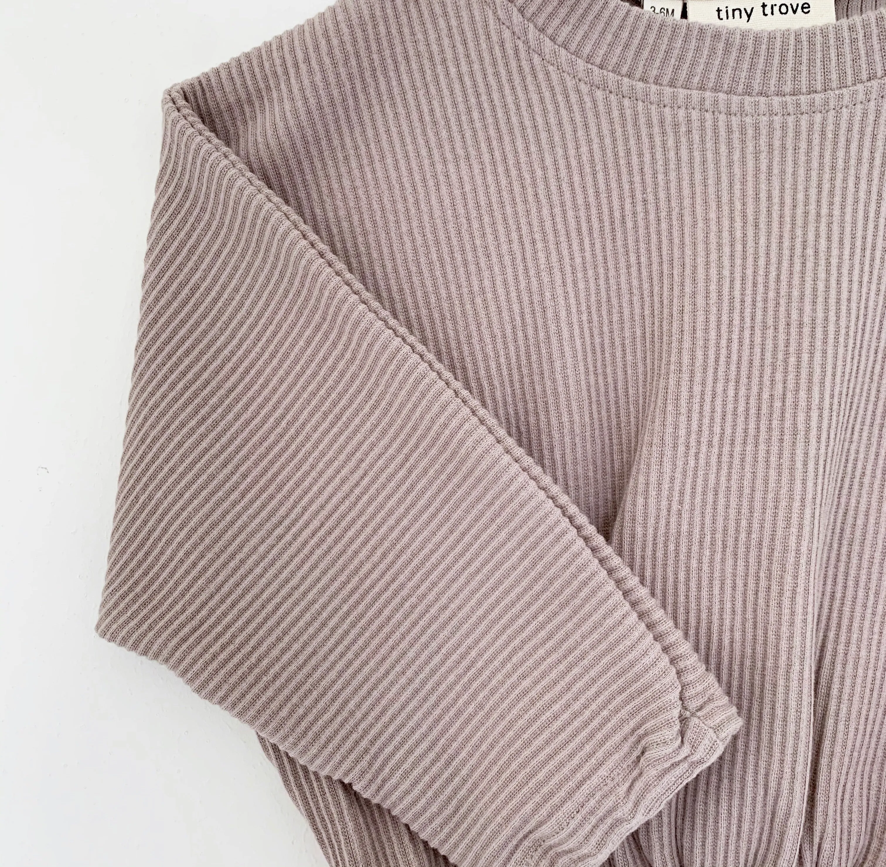 TINY TROVE JETT PULLOVER TAUPE