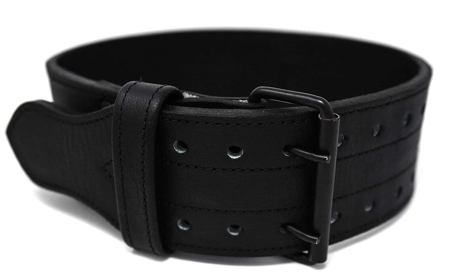 TUFF 10mm Double Prong Leather Weight Belt