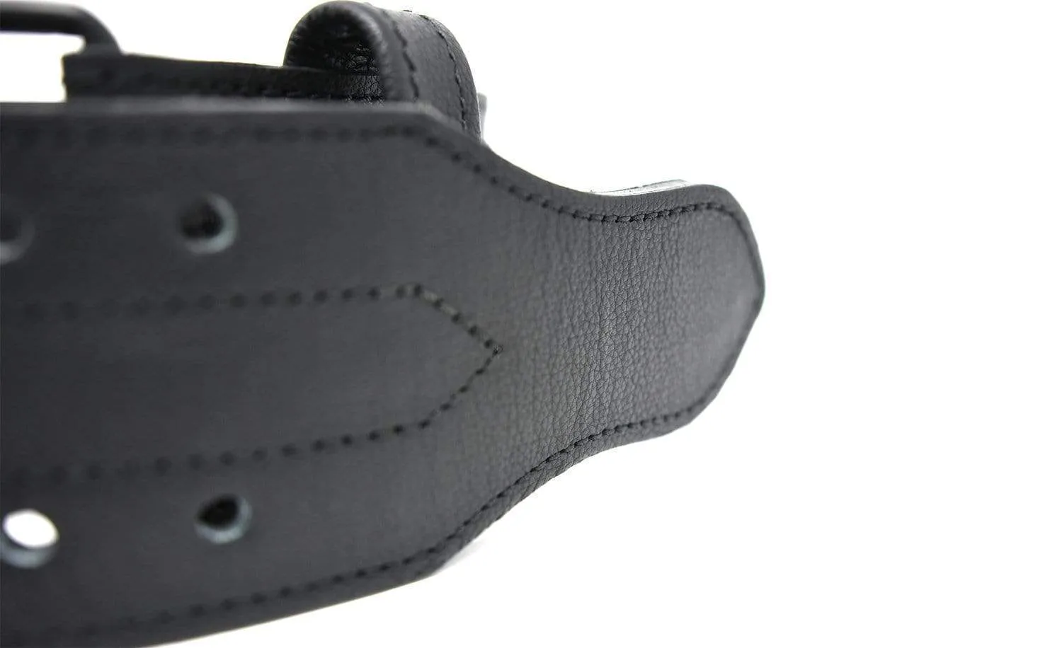 TUFF 10mm Double Prong Leather Weight Belt