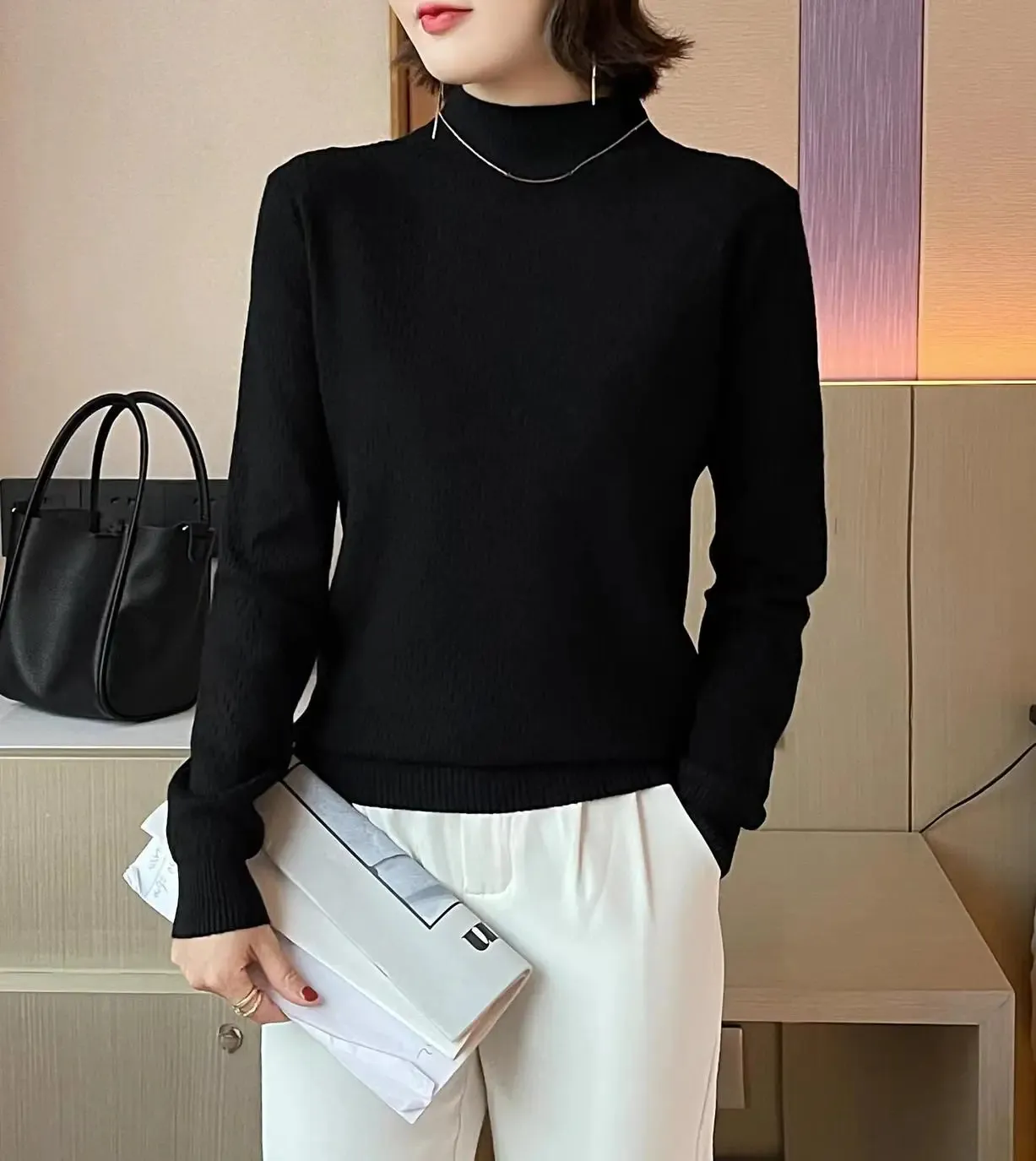 Turtleneck Pullover