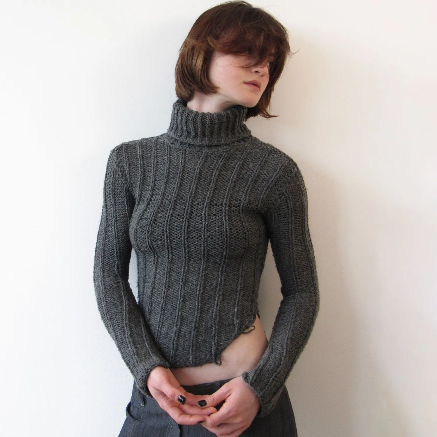 Turtleneck Sweater “Snowfall”