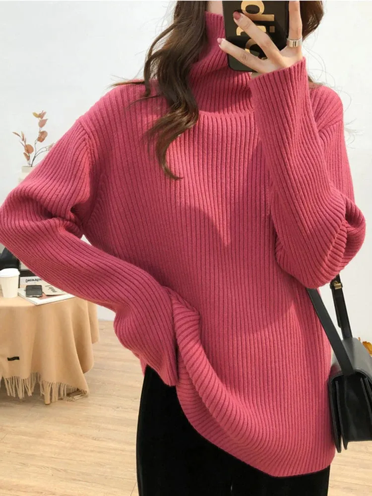 Turtleneck Thick Sweater