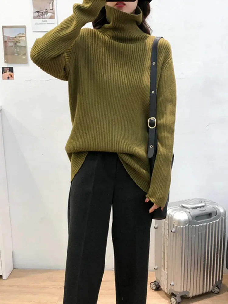 Turtleneck Thick Sweater
