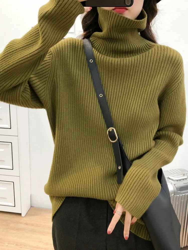 Turtleneck Thick Sweater