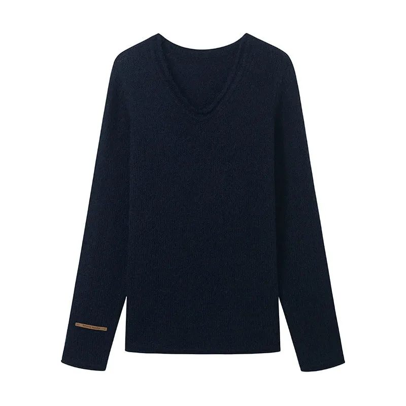 V-neck Knit Sweater