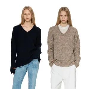 V-neck Knit Sweater