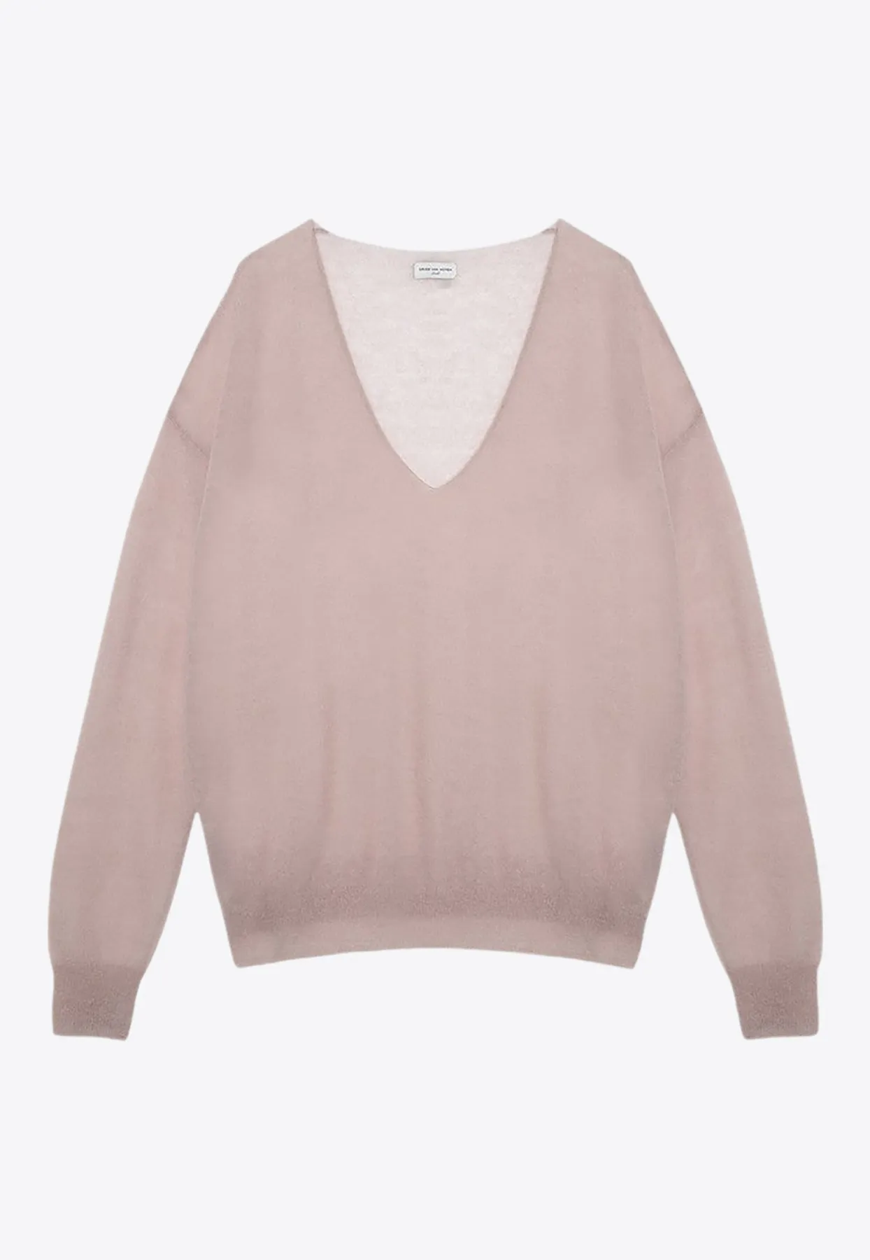 V-neck Wool-Blend Sweater