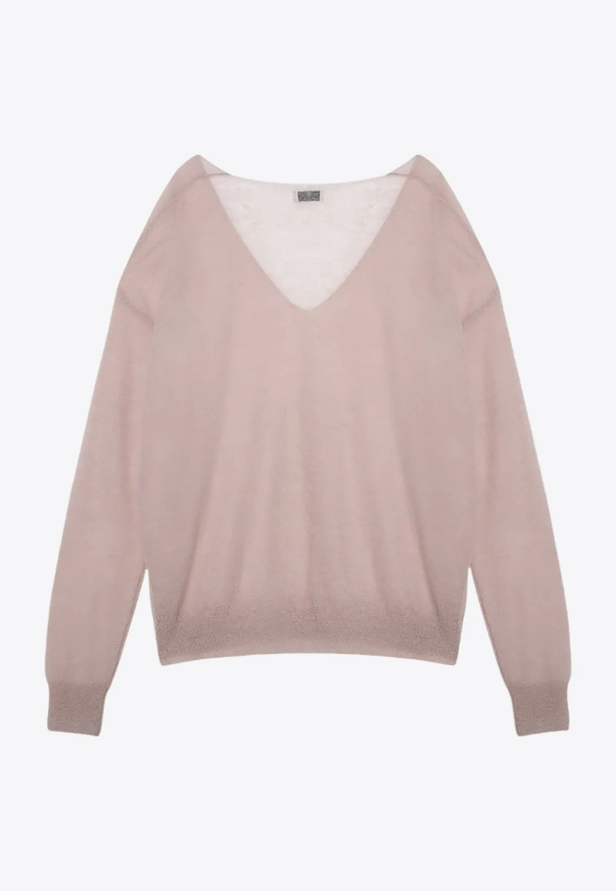 V-neck Wool-Blend Sweater