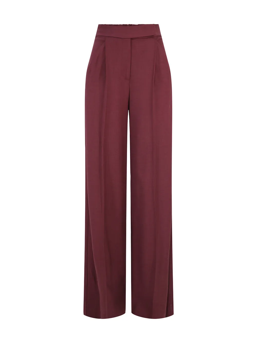 Veronica Beard Marbeau Pant in Port