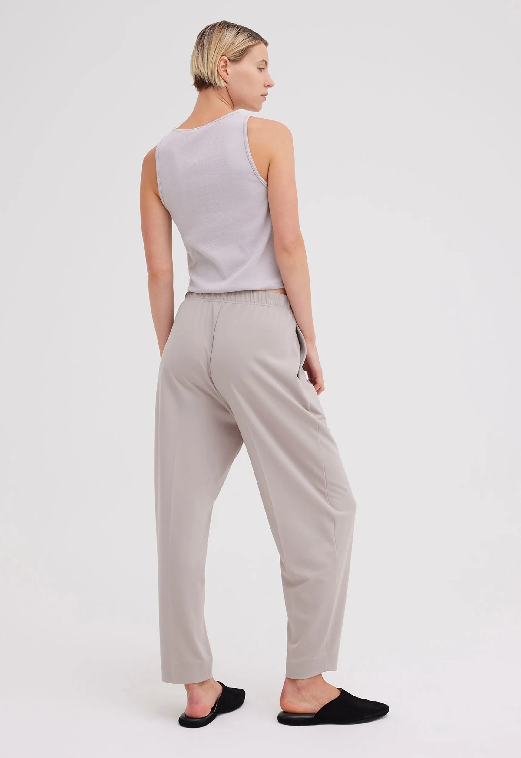 Wells Elasticated Pant - Dark Washi Neutral