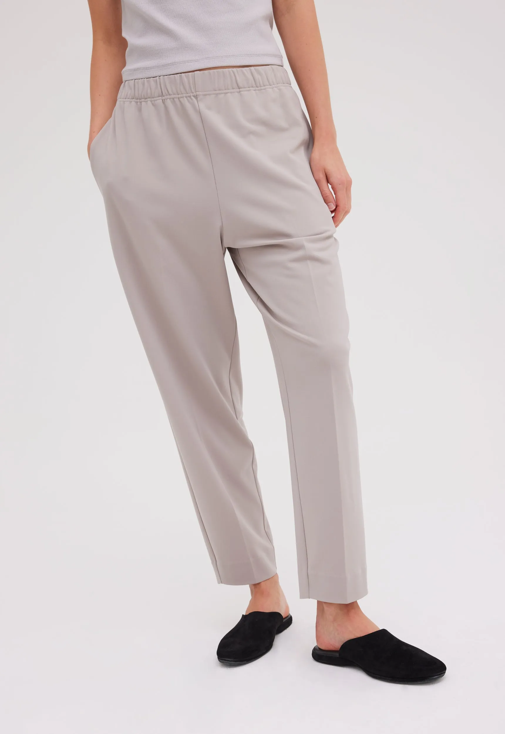 Wells Elasticated Pant - Dark Washi Neutral