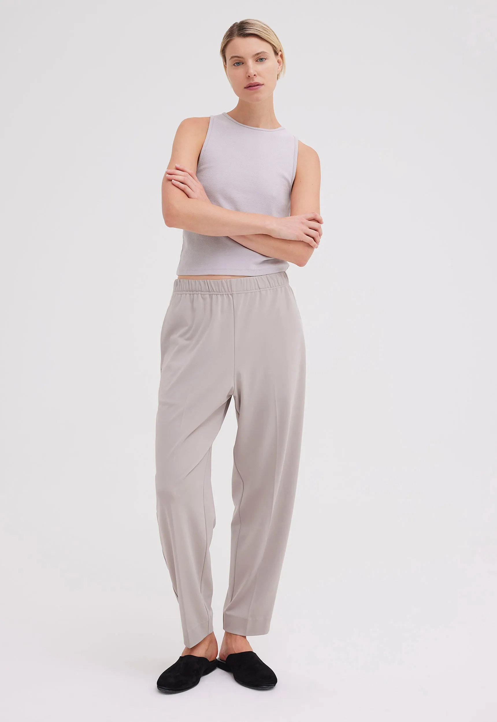 Wells Elasticated Pant - Dark Washi Neutral