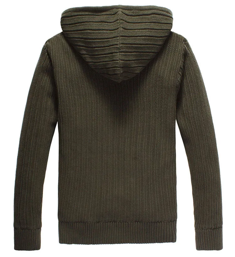 West Louis™ Velvet Padded Knitted Sweater