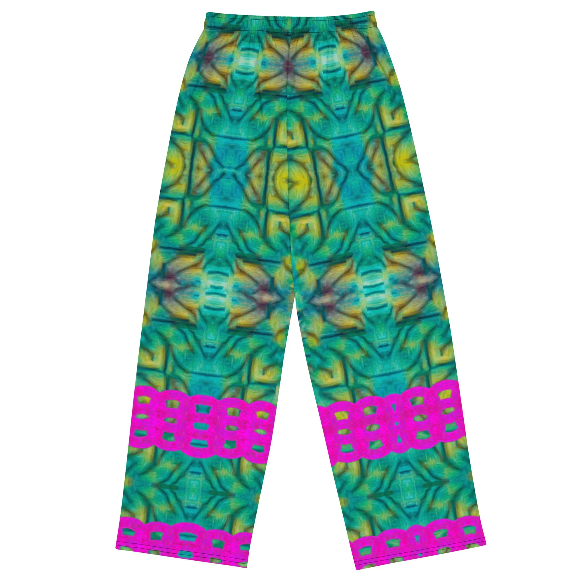 Wide-Leg Pants (Unisex)(Chain Collection) RJSTH@Fabric#9 RJSTHS2022 RJS