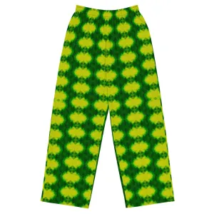 Wide-leg Pants (Unisex)(Purely Jade Light) RJSTHw2022 RJS