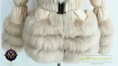 Winter Coat Women New Fashion Faux Fur Coat Detachable Sleeves Hood Duck Down Coats Hooded Black Puffer Jacket Outwear