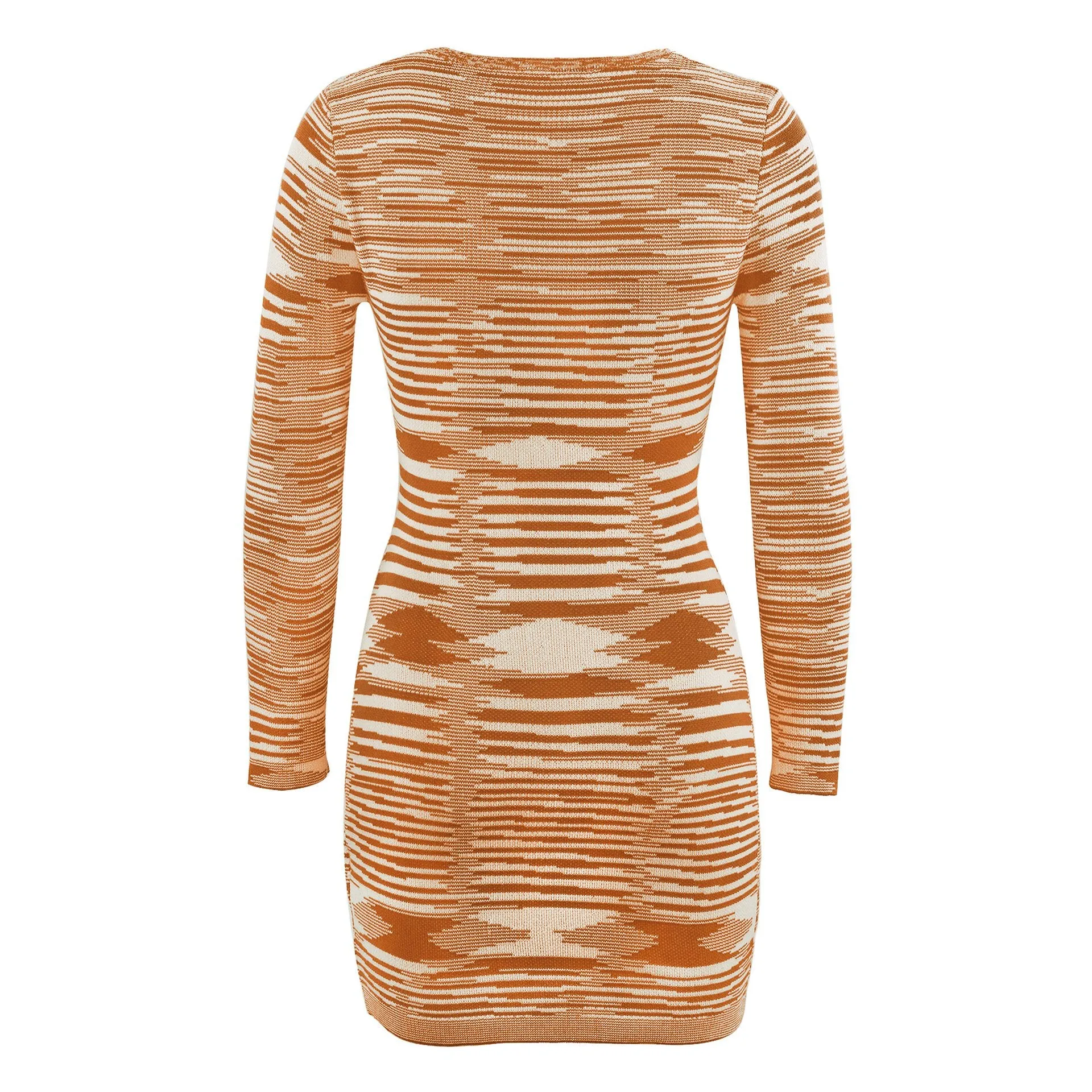 Women Sexy Colorful Knitting Fall Short Dresses
