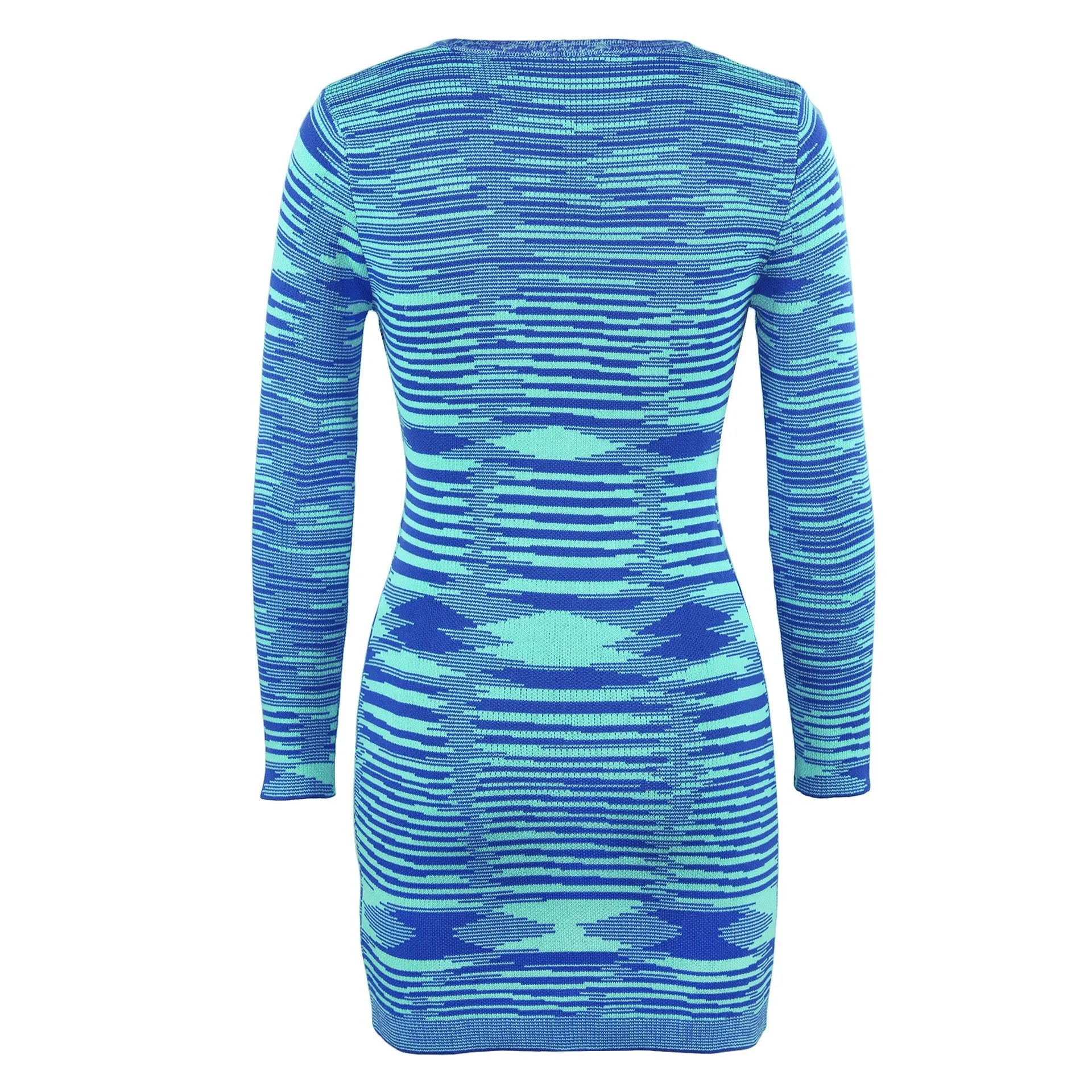 Women Sexy Colorful Knitting Fall Short Dresses