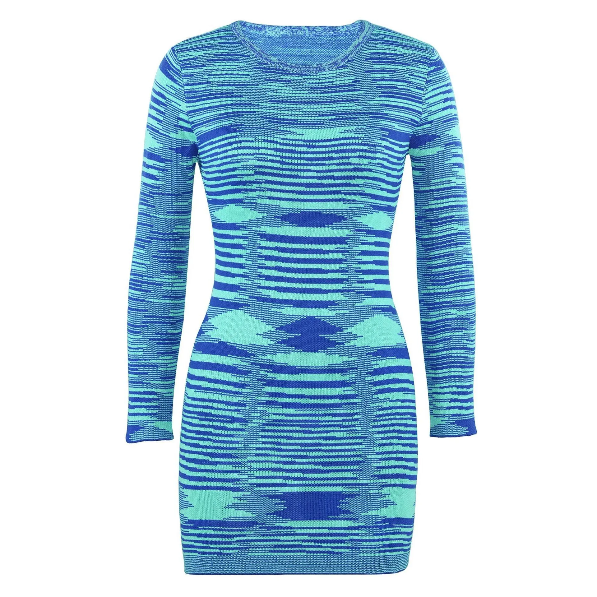 Women Sexy Colorful Knitting Fall Short Dresses