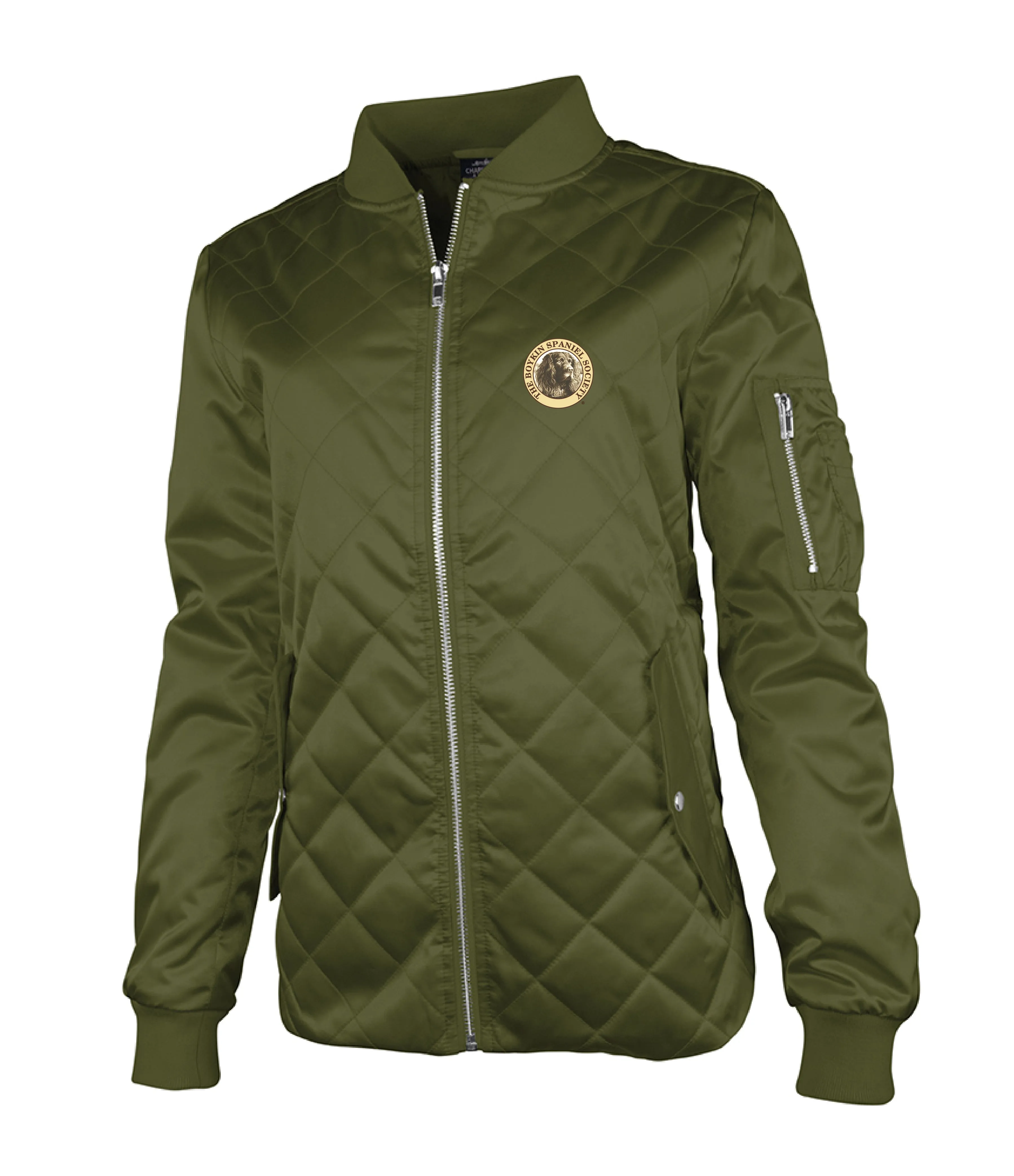 WOMEN'S QUILTED BOSTON FLIGHT JACKET