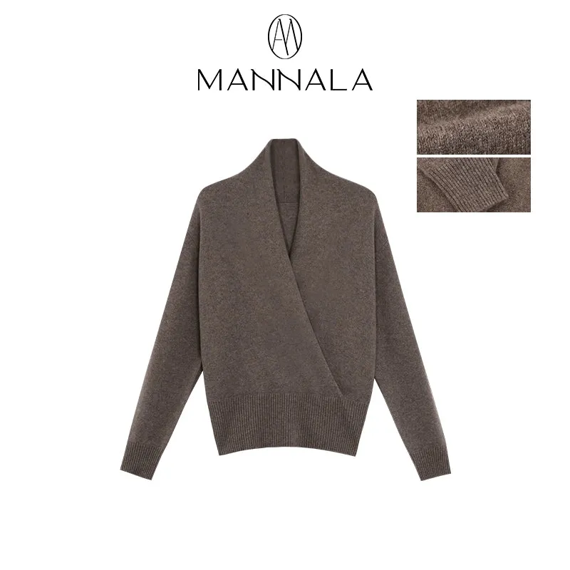 Yak Wool Wrap Sweater