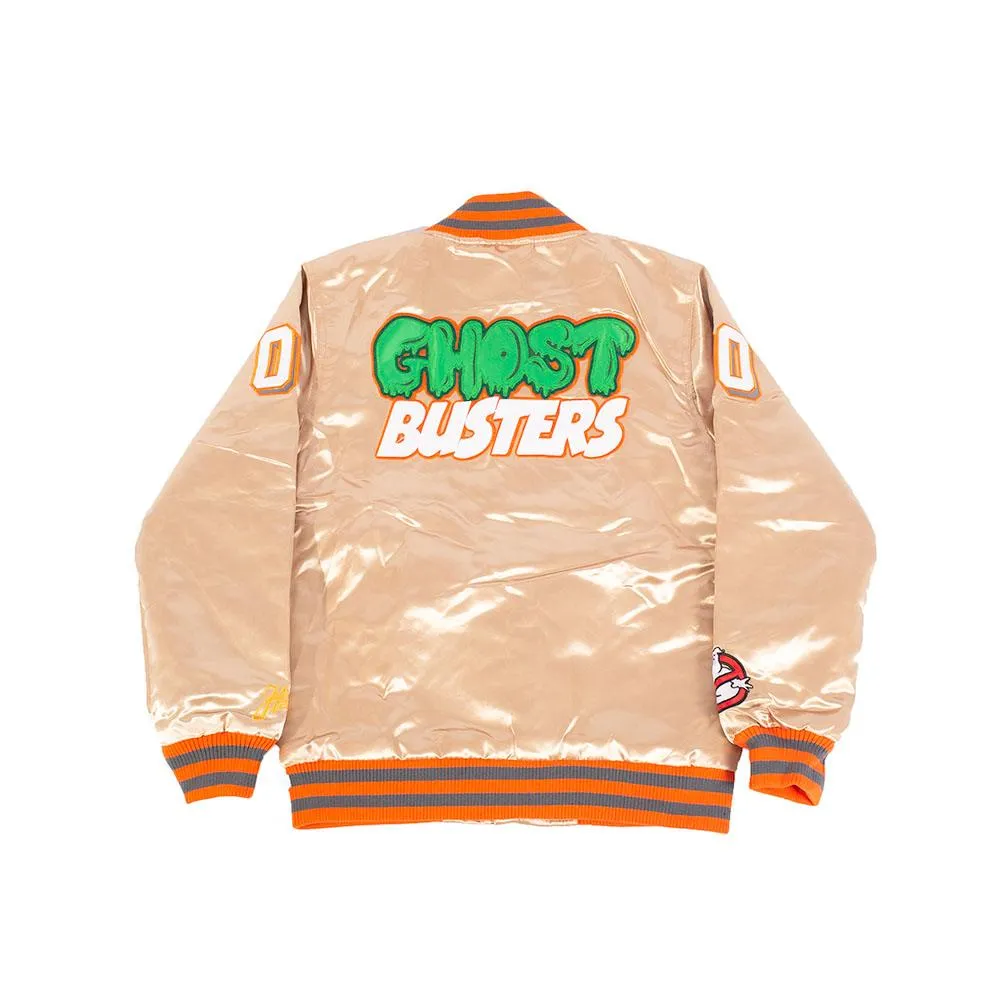 YOUTH GHOSTBUSTERS SATIN JACKET (TAN)