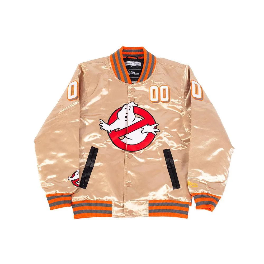 YOUTH GHOSTBUSTERS SATIN JACKET (TAN)