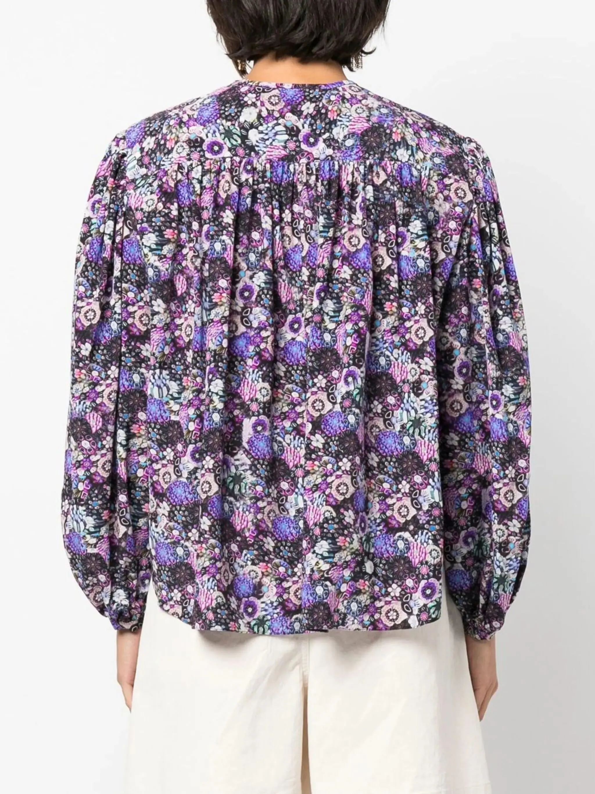Zara Floral Blouse